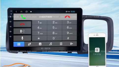 Màn hình DVD Android xe Volvo S60 2011 - 2018 | Vitech Pro